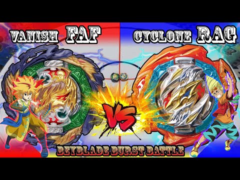 【Super Large Stadium】배니쉬 파브닐(Vanish Fafnir) vs 사이클론 라그나로크(<strong>Cyclone</strong> Ragnaruk)【베이블레이드버스트 BeybladeBurst】
