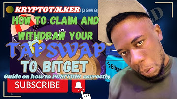 How To Claim & Withdraw Your Tapswap Token To Bitget Exchange