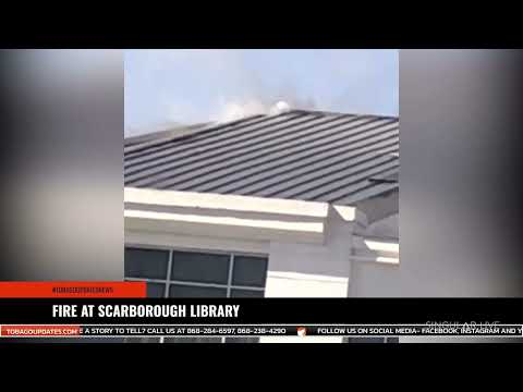FIRE AT SCARBOROUGH LIBRARY
