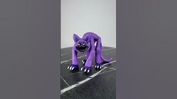 woow😲I made Cat Nap from Poppy Playtime#poppyplaytime #catnap #plasticine