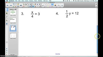 Standard 8: Solving One-Step Equations (Multiply/Divide)