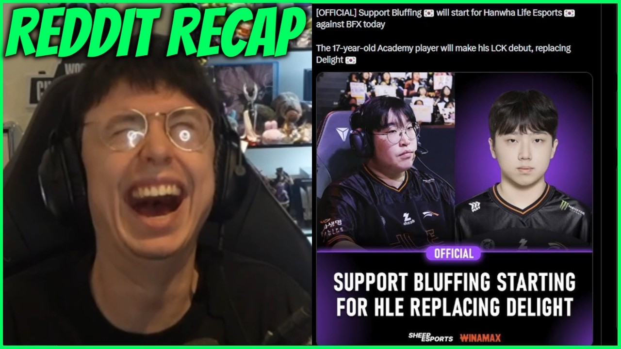 Caedrel Reacts To Delight Being Subbed Out For A 17-Year-Old & Old School Esport Clips