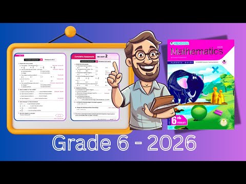 Grade 6 Math Cumulative Sheets 5 6 الشيتات التراكمية حل تدريبات المعاصر صف سادس ابتدائي