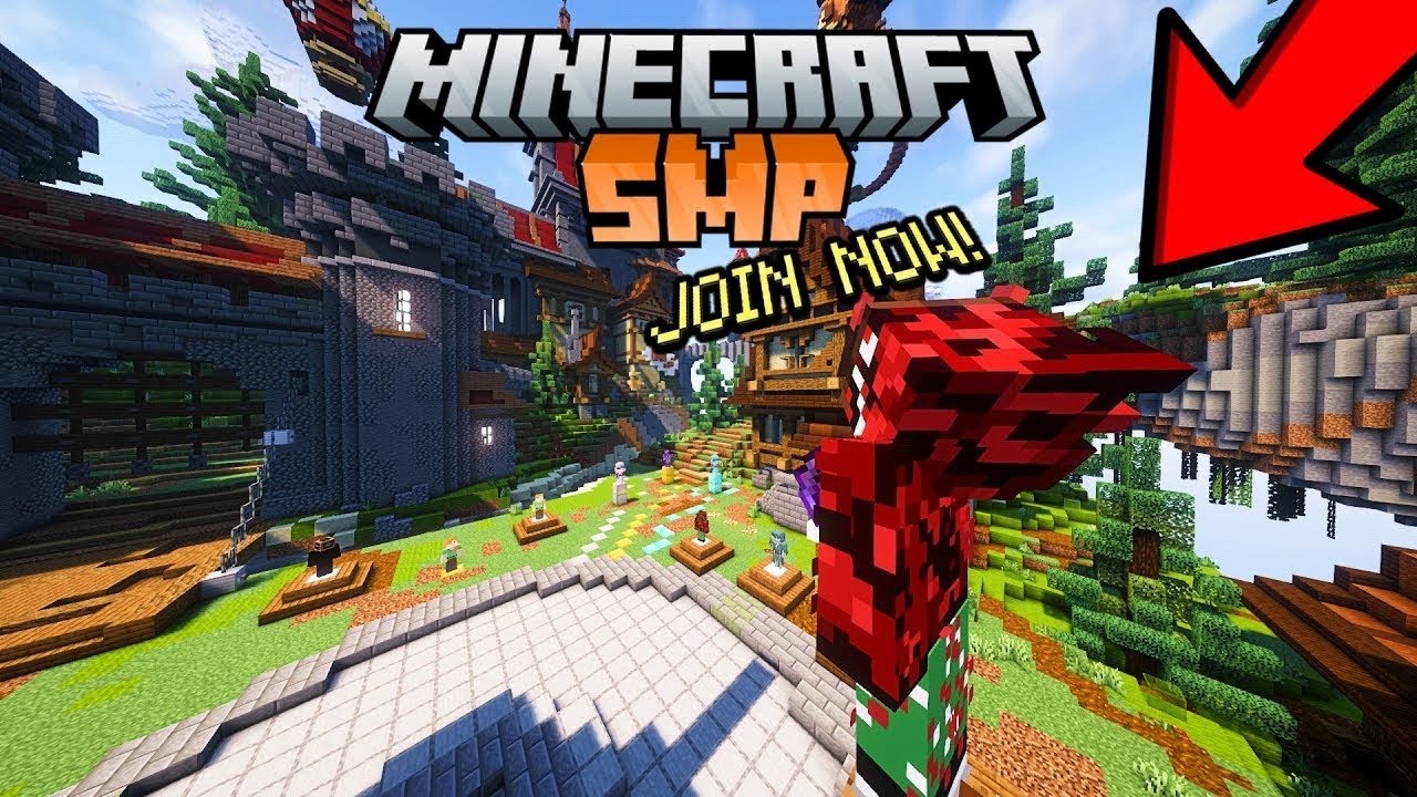 How To JOIN My NEW Minecraft Java + Bedrock SMP Server! (PC/MOBILE/XBOX ...