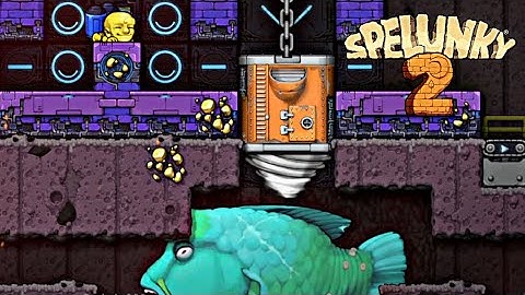 Spelunky 2 | Who Can Survive The Drill?