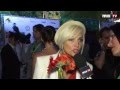 Лайма Вайкуле. Мини интервью за сценой Mix TV.Новая волна 2012.