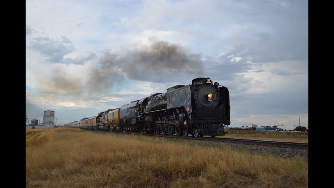 Union Pacific Cheyenne Frontier Days train in 2016 with UP 844!