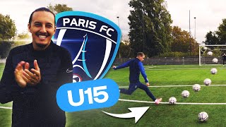 J'AFFRONTE UN PHÉNOMÈNE DU PARIS FC DE 14 ANS (il m'a humilié) #PF001