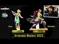 Zelda Tears of the Kingdom - Zelda &amp; Ganondorf Amiibo REACTION!