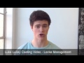 Luke Lucey - LOCKE MANAGEMENT