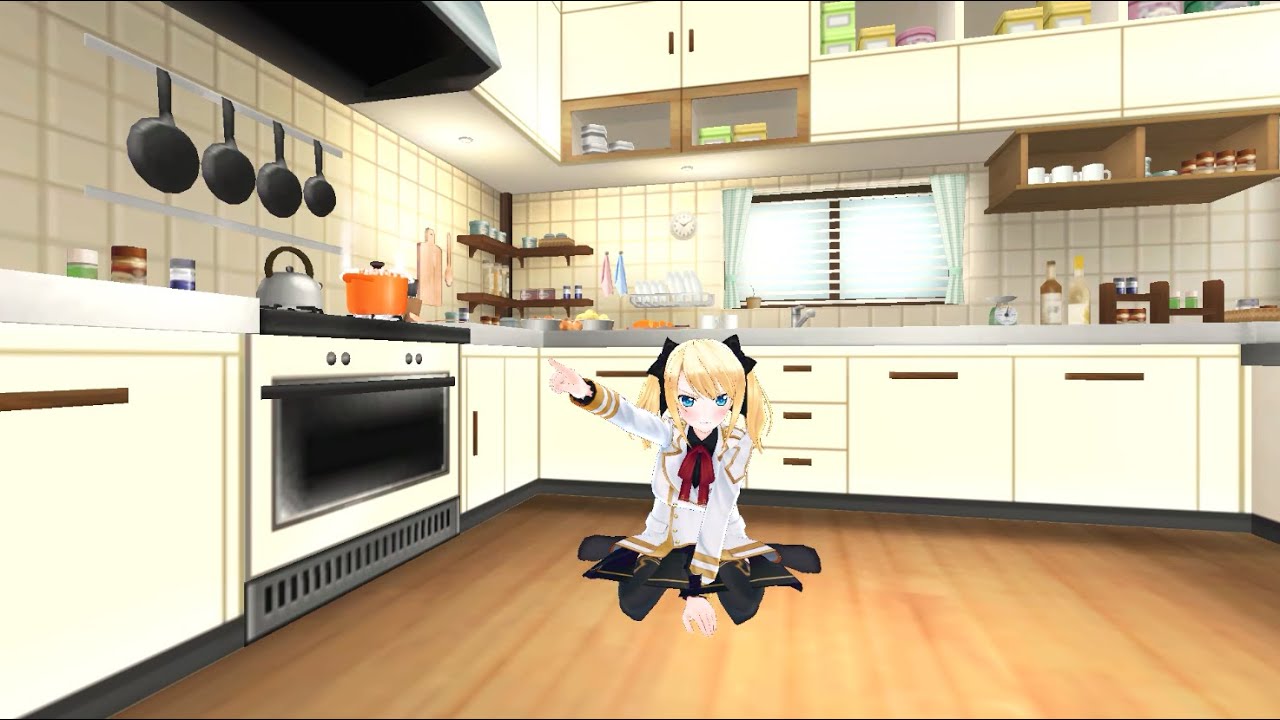 【360度動画】視点を変えて覗けちゃう！？『デタリキZ』ヒロインの日常を360°視点で覗けるスペシャル動画「キッチンでお料理編　～青井 七海Ver.～」