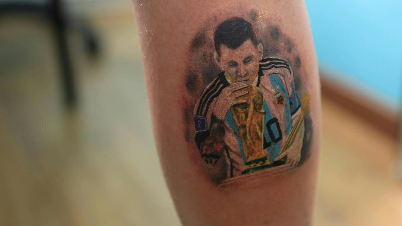 Tatouage Messi Coupe Du Monde
