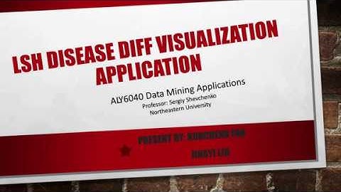 LSH Disease Diff Visualization Application