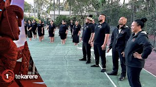 Australian haka rōpū host Te Pāti Māori ahead of regional comps