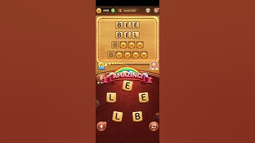Word Connect Puzzle Level 262 Walkthrough [Bonus Words & Answers] #shorts