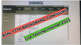 How to Set Up Router | Bsnl Ftth internet Configuration 2025 | Router मे Wi-fi internet Configure screenshot 3