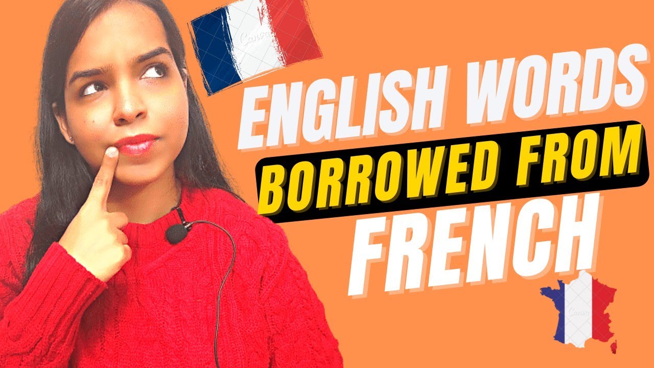 English words borrowed from French 🇫🇷🤓 