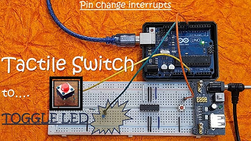 (3) Pin Change Interrupts to blink an LED
