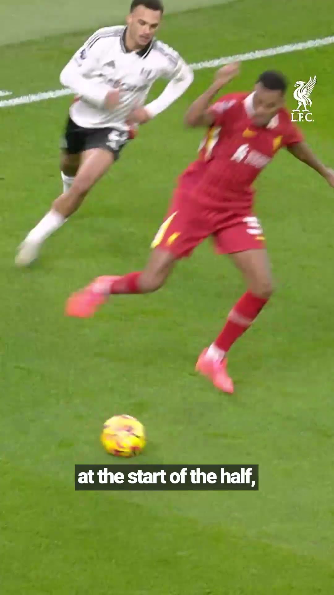 Ryan Gravenberch in defence vs Fulham ?