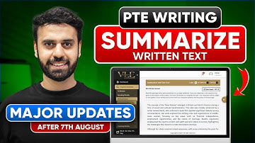 PTE Summarize Written Text | Latest Updates, Tips & Template After Changes - Vision Language Experts