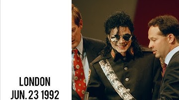 Michael Jackson - Heal The World Foundation in London (June 23, 1992)