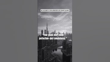 Why Consistency Beats Perfection | Daily Motivation for Success