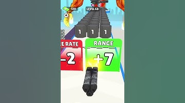 Rockets Stack Level 68 | #shorts #youtubeshorts #viral #android #game #rocket #free2play #funny