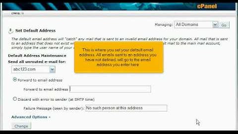 WebHosting Break Presents: How to Create a Default (catch-all) Email Account in cPanel