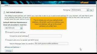 WebHosting Break Presents: How to Create a Default (catch-all) Email Account in cPanel