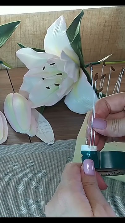 Как сделать серединку для цветка