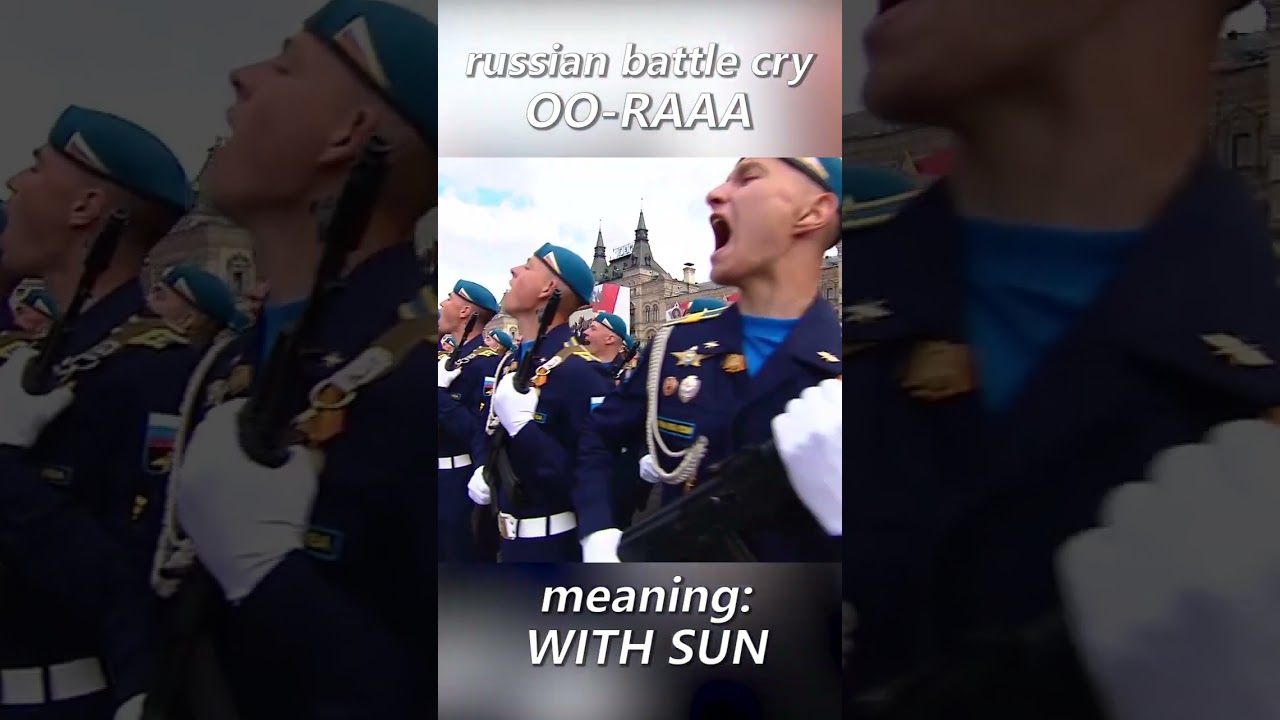 Russian battle cry - OO-RAAA | Русский боевой клич - УРААА