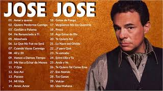 JOSE JOSE SUS MEJORES ÉXITOS   JOSE JOSE 80s 90s Grandes Exitos Baladas Romanticas Exitos