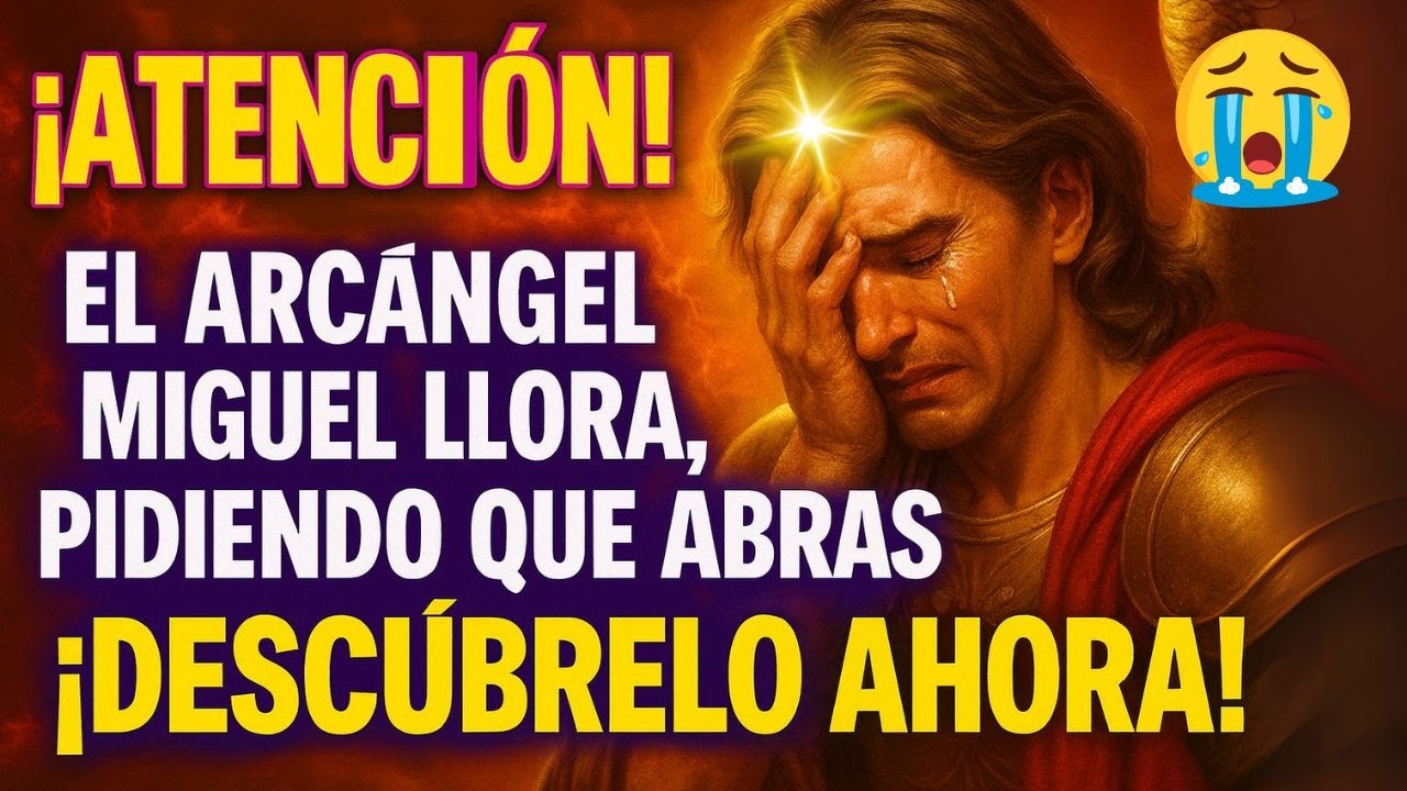 🚨 ¡URGENTE! EL ARCÁNGEL MIGUEL PIDE QUE ABRAS ESTO AHORA MISMO PORQUE SE HA DETECTADO UNA AMENAZA...