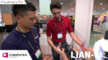 Lian Li Water-cooling System (Prototype) - Computex 2016 with Funkykit.com