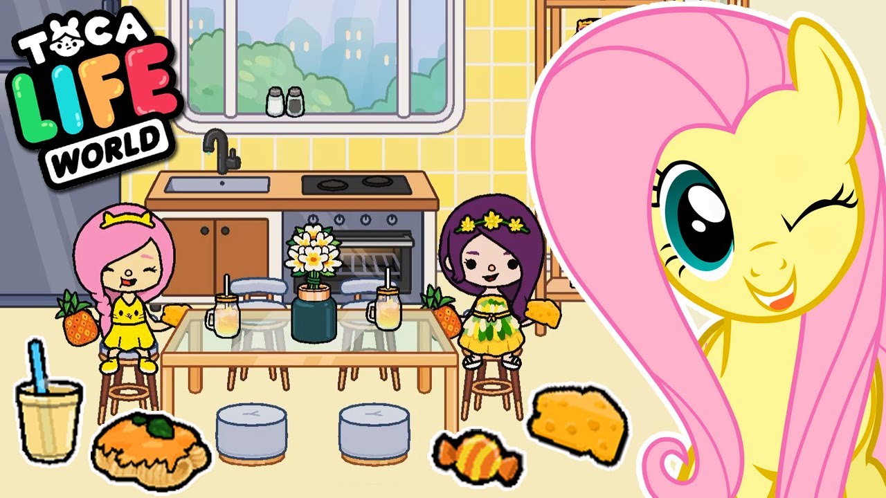 O DIA TODO COMENDO SÓ COMIDA AMARELA no TOCA LIFE WORLD ‹ Luli Rarity ›