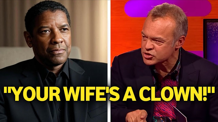 Denzel Washington Kicked Off Graham Norton’s Show After Fiery Showdown