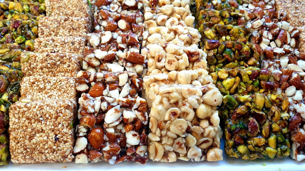 Sesam & Nuschnitten nach libanesische Art] Müsliriegel