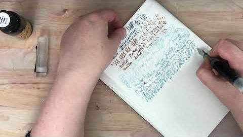 Opus 88 Demonstrator (Plus Notes on Fountain Pen Nib Swapping)