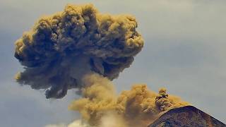 Watch Crazy Mushroom Cloud Form When Fuego Volcano Erupts (Aug 27, 2026)