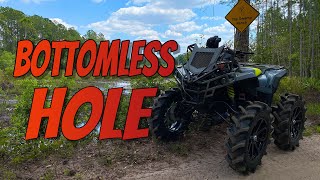 40” Superatv Canam outlander 650 bottomless hole