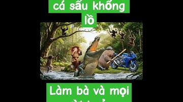 capybara câu phải con cá sấu và cái kết... #funny #football