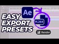Export Faster in After Effects | Skip Media Encoder
