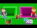 NÃO ESCOLHA O BURACO ERRADO NO MINECRAFT ! (PKXD vs Minecraft)