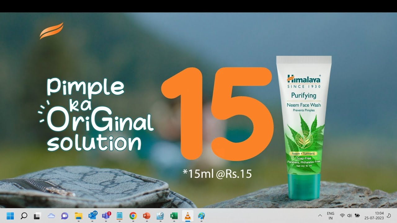On the go pack Himalaya Purifying Neem Face Wash (Hindi) YouTube