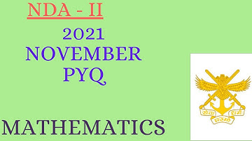 If p and q are the non-zero roots of |Q 08|YEAR 2021 |QUADRATIC EQUATION | NDA-2|SET-A| MATHEMATICS