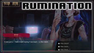 Rumination Analysis on Vampire The Masquerade Coteries of New York