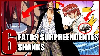 6 FATOS SURPREENDENTES SOBRE SHANKS, O CHEFE DOS PIRATAS DO RUIVO em ONE PIECE | Oi Geek