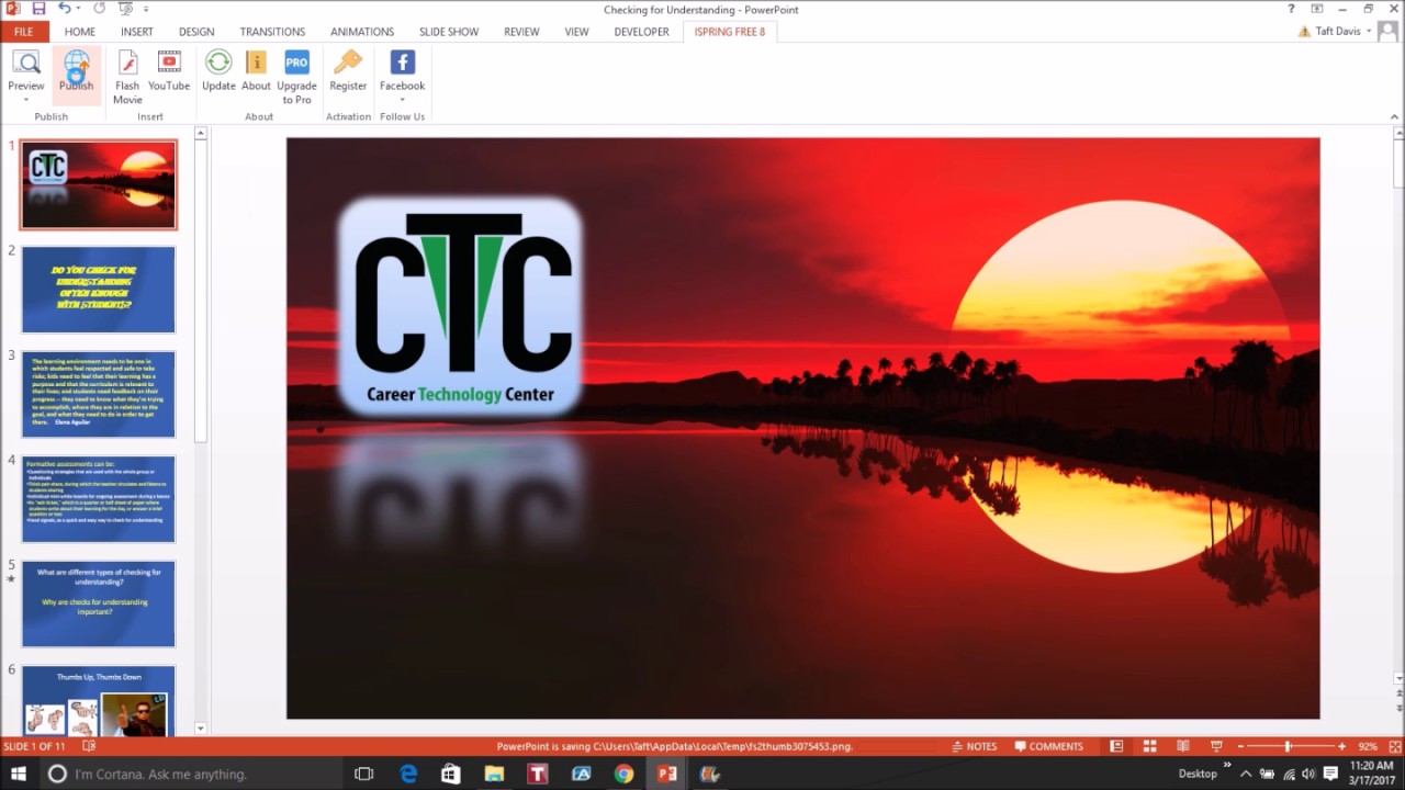 Converting PowerPoint To Upload To Schoology YouTube Converting powerpoint to upload to schoology youtube