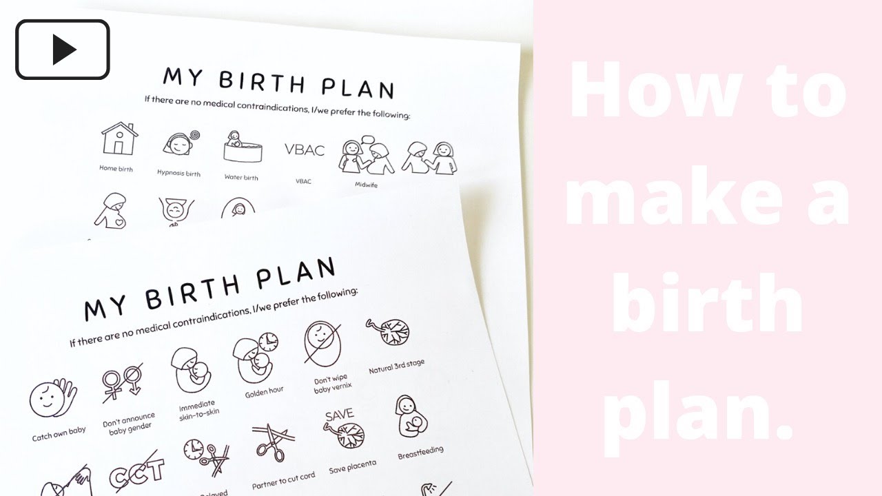 online visual birth plan generator planning a natural online birth plan generator