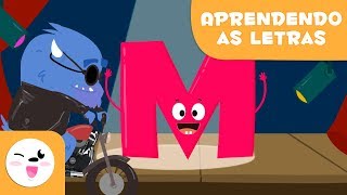 Aprenda a letra M com o monstro Martin | Abecedário para crianças